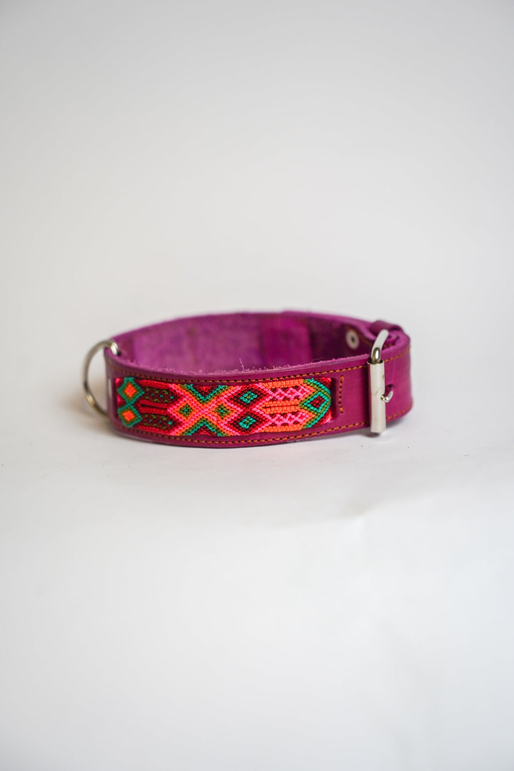 Allègresse - Collare Cane Maxi - 55cm – collare per cani in pelle artigianale messicana fatto a mano