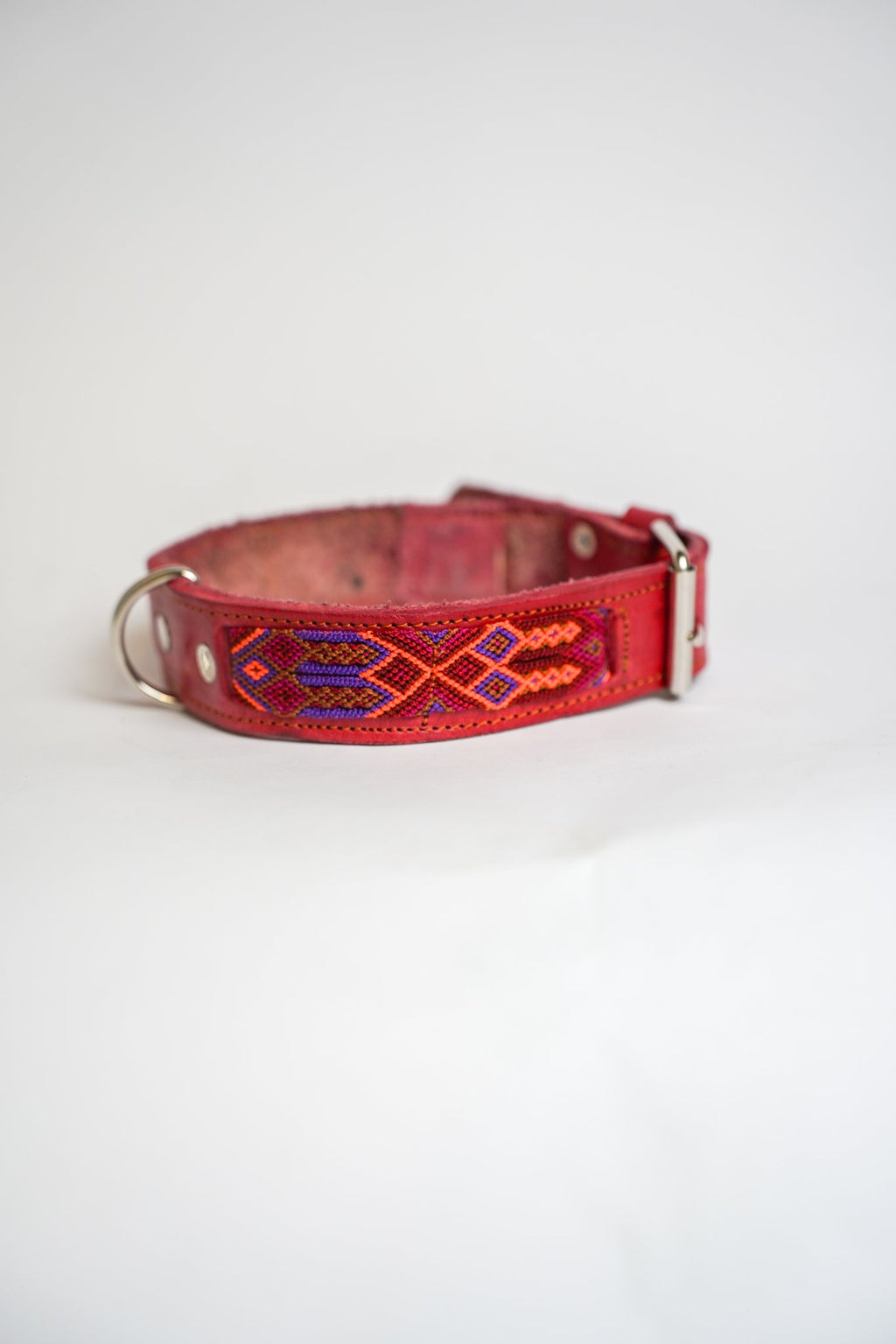Allègresse - Collare Cane Maxi - 55cm – collare per cani in pelle artigianale messicana fatto a mano