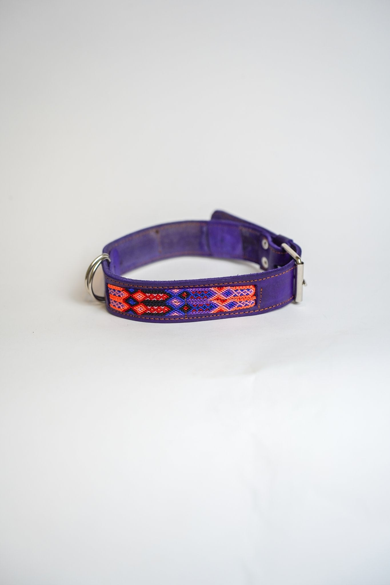 Allègresse - Collare Cane Maxi - 60cm – collare per cani in pelle artigianale messicana fatto a mano