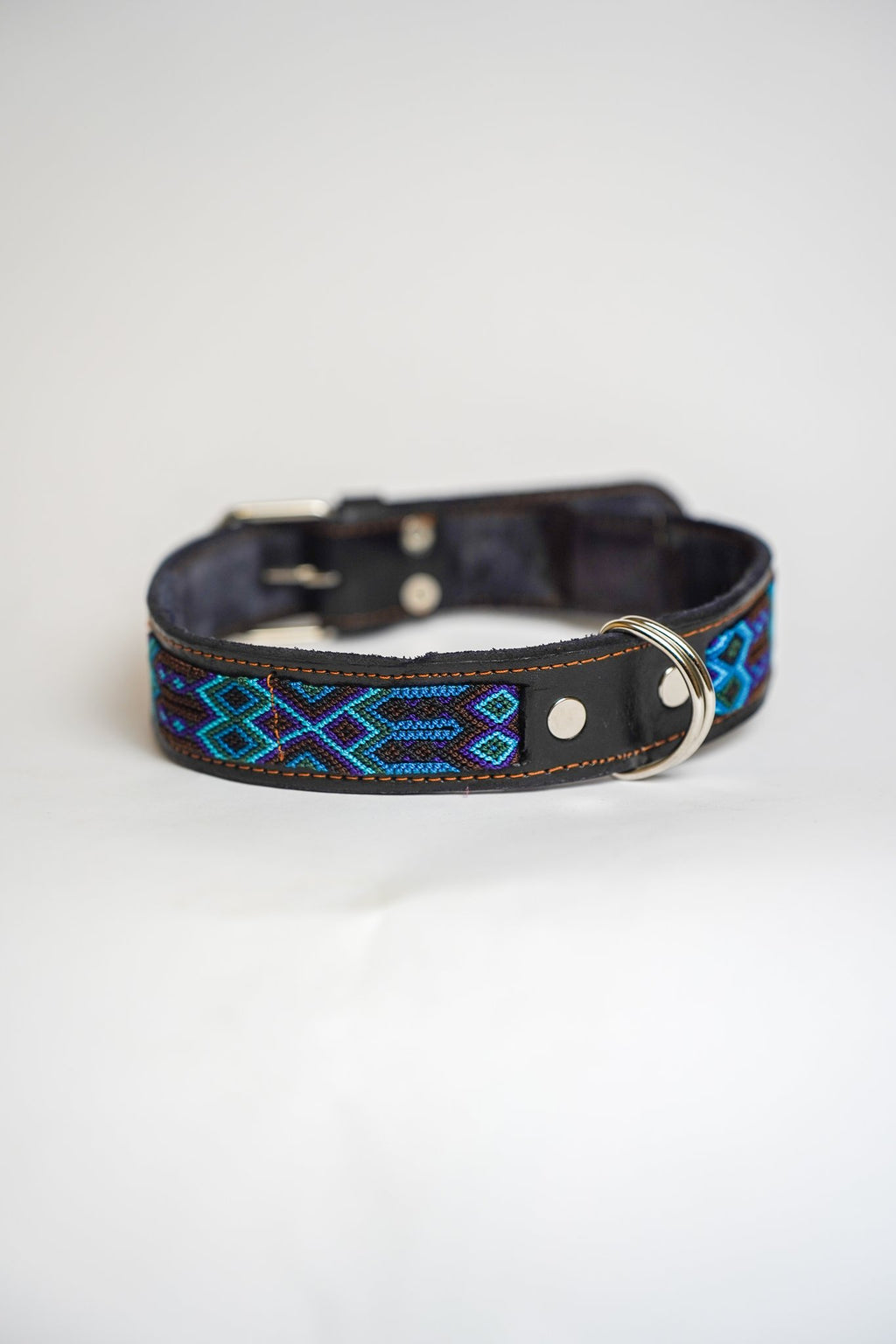 Allègresse - Collare Cane Maxi - 65cm – collare per cani in pelle artigianale messicana fatto a mano