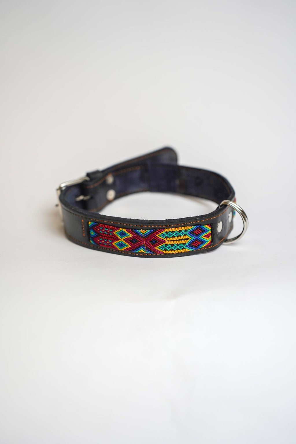 Allègresse - Collare Cane Maxi - 65cm – collare per cani in pelle artigianale messicana fatto a mano