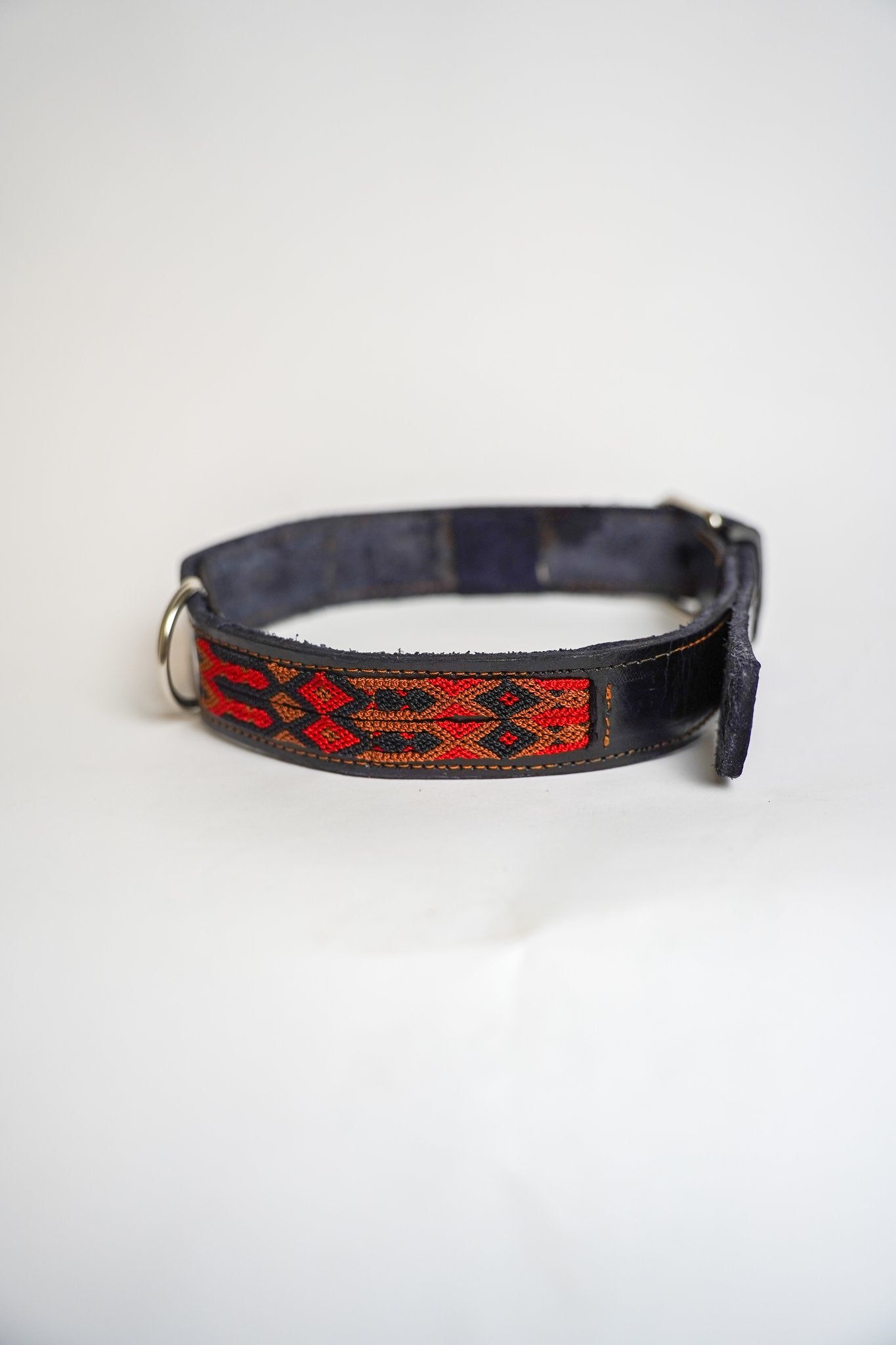 Allègresse - Collare Cane Maxi - 70cm – collare per cani in pelle artigianale messicana fatto a mano