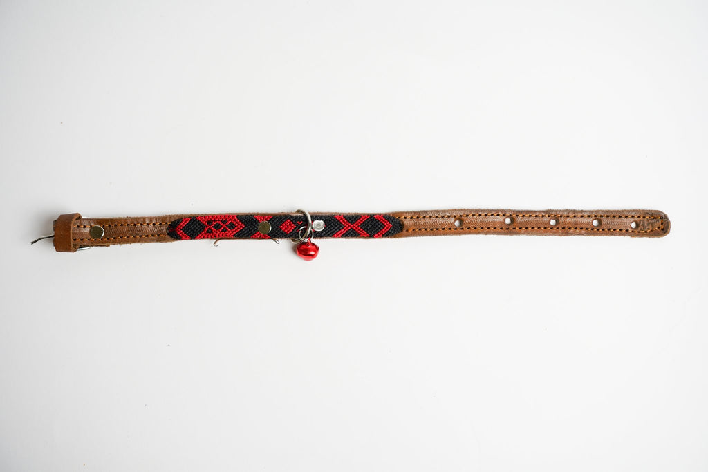 Allegance - Collare Cane Mini - 35cm – collare per cani in pelle artigianale messicana fatto a mano