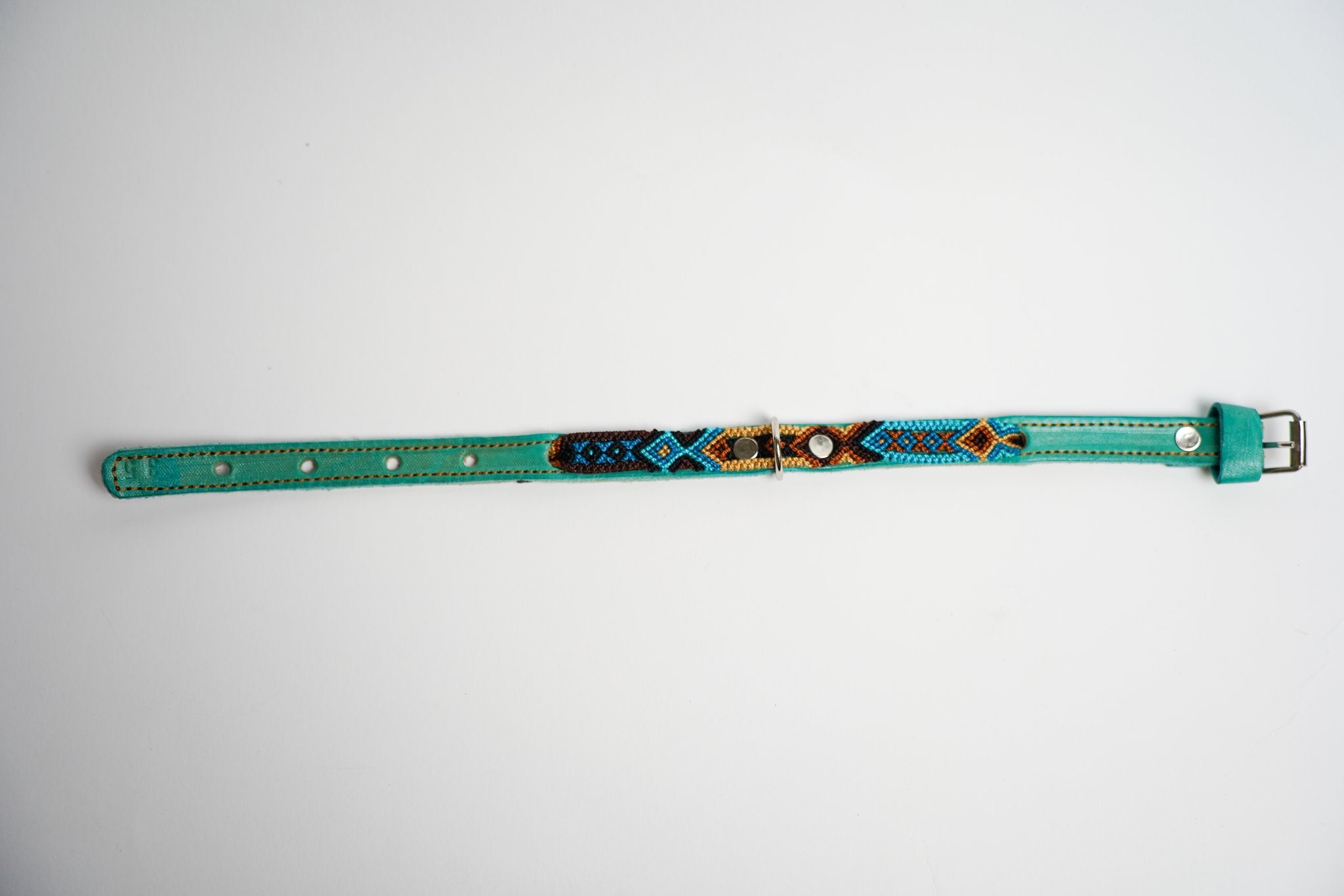 Allegance - Collare Cane Mini - 35cm – collare per cani in pelle artigianale messicana fatto a mano