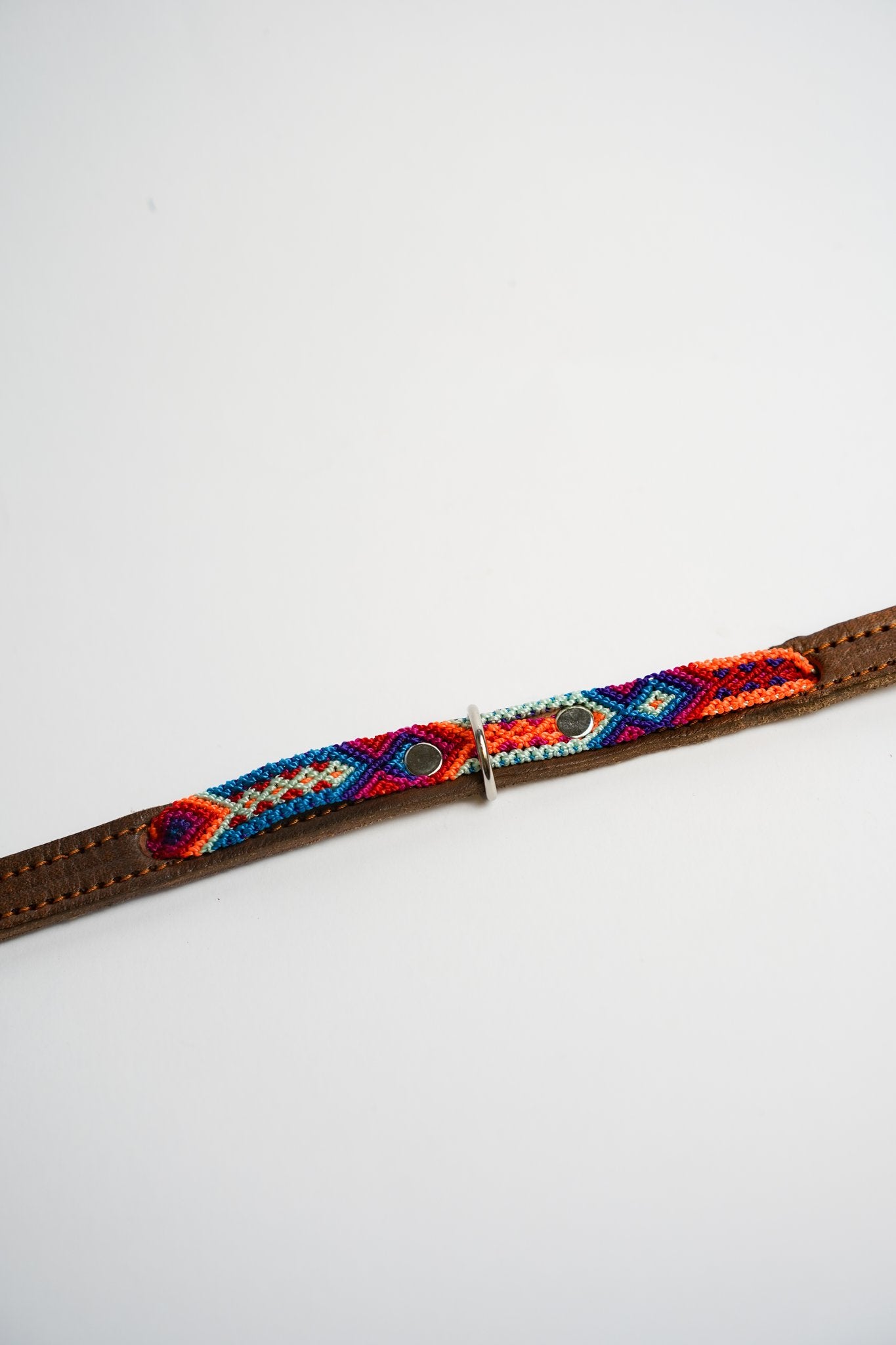 Allegance - Collare Cane Mini - 40cm – collare per cani in pelle artigianale messicana fatto a mano